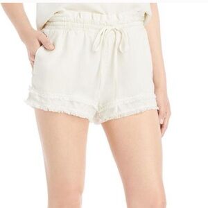 BELLA DAHL Frayed Hem Shorts